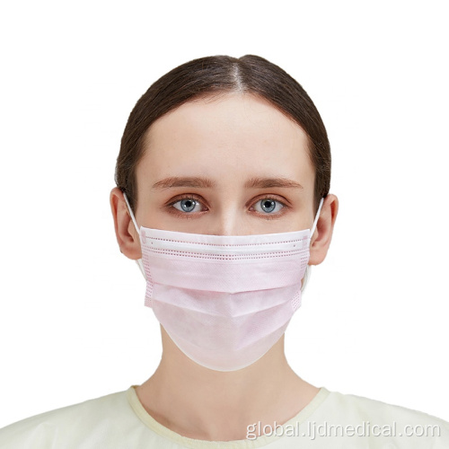 Disposable Face Mask for Personal Protection Custom Medical Surgical Hospital Disposable 3ply Face Mask Manufactory